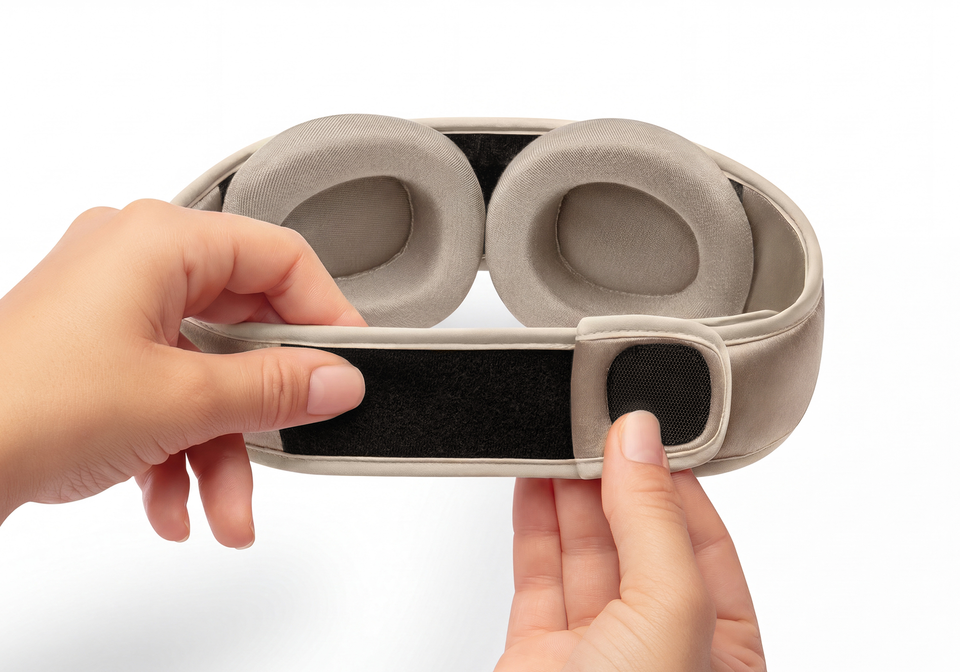 Manta SILK Sleep Mask - Tranquil Taupe image 5