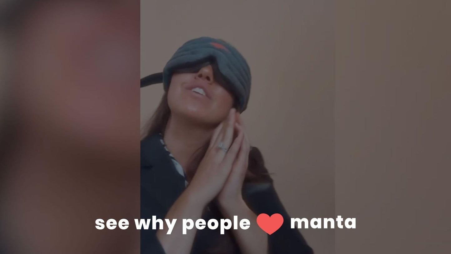 Manta WEIGHTED Sleep Mask - 10% Off image 20
